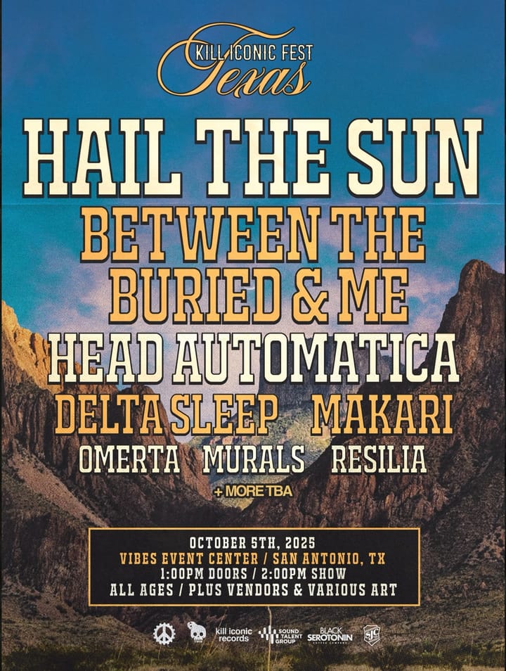Kill Iconic Fest’s only Texas Date to Take Over Vibes Event Center