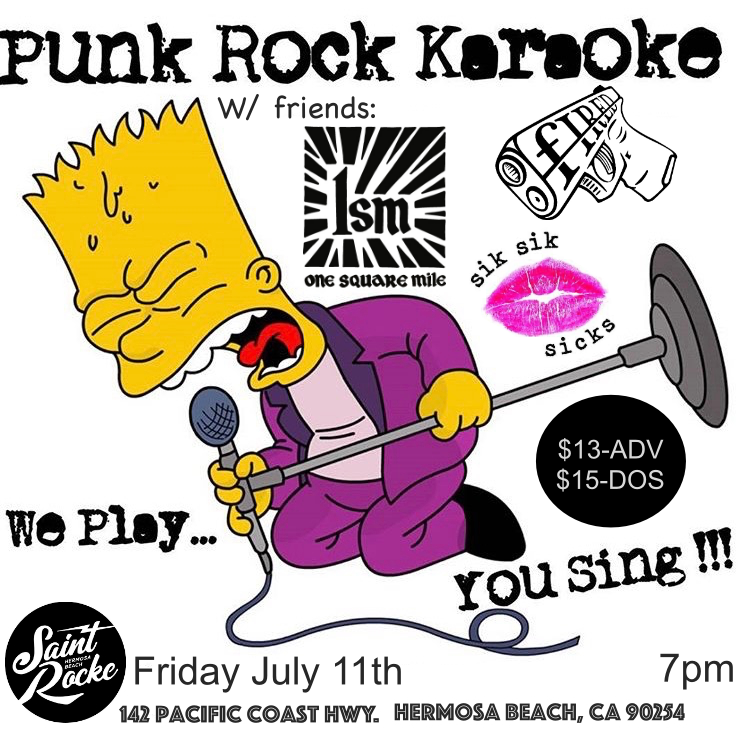 Front A Punk Super Group When Punk Rock Karaoke Hits San Antonio, TX